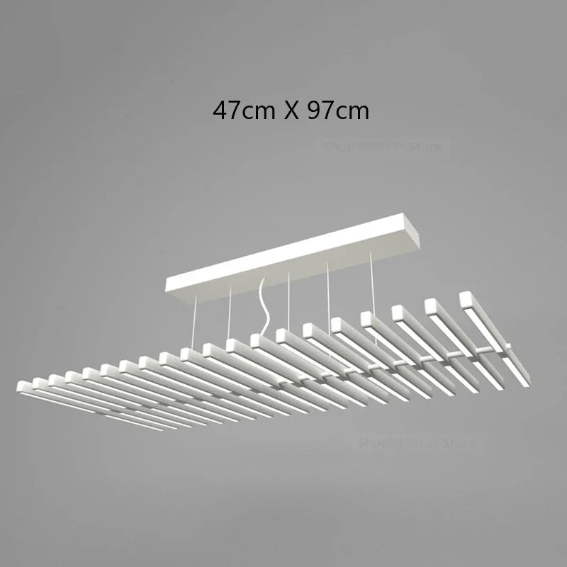 Modern Nordic style LED pendant ceiling light indoor decorative lighting - vue 9 sur 14