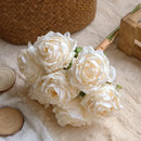 Artificial rose bouquet for decoration and photography