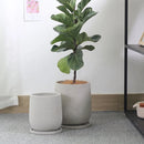 Creative Nordic simple Flowerpot Concrete Silicone Mold green plant Gardening Cement round flowerpot silicone mold