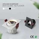Dimmable anti-glare recessed LED spot light for indoor lighting