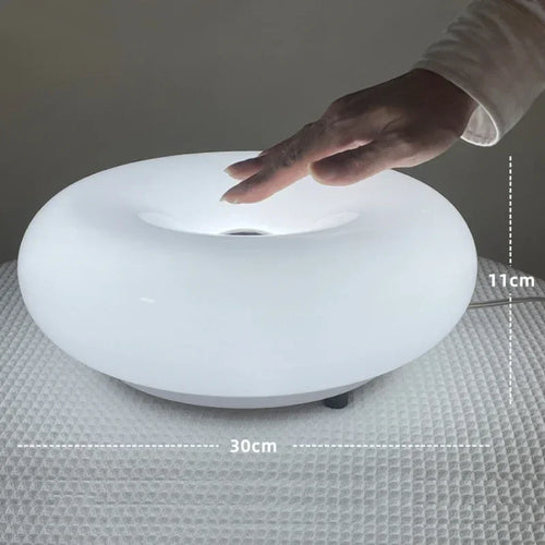 Bauhaus retro donut wall lamp for living room atmosphere - vue 7 sur 10
