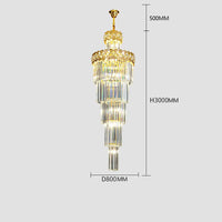 Modern crystal chandelier for elegant interiors
