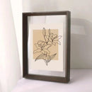 Wall-Hanging, Desktop Solid Wood Photo Frame Transparent Acrylic Frame For Framing Photos, Paintings, Posters, Certificates