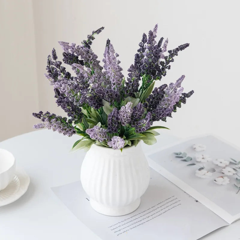 Artificial lavender for table and wedding decoration - vue 3 sur 9