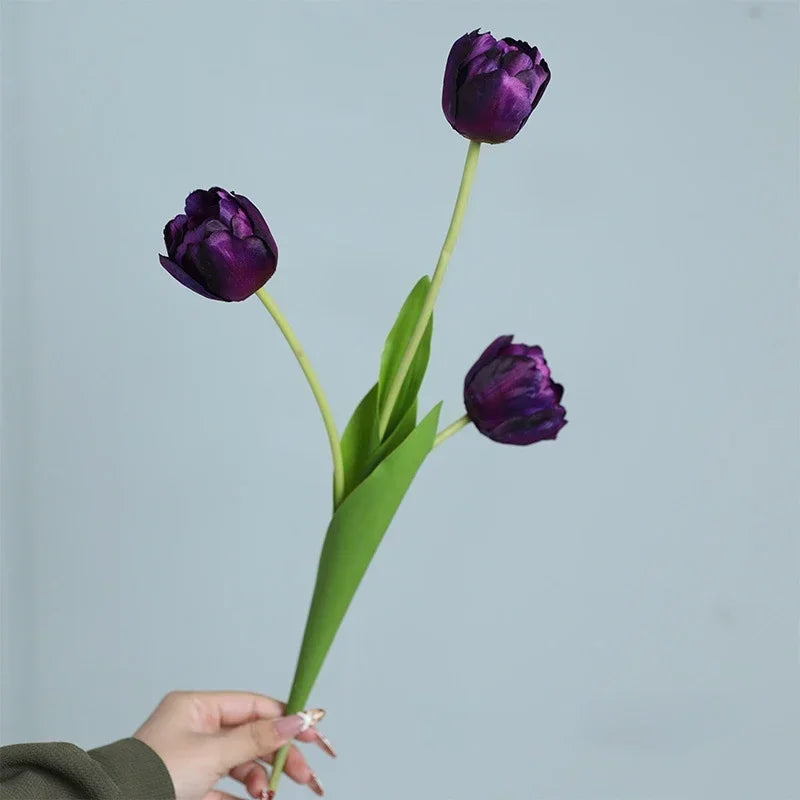 Decorative artificial silk tulips for any occasion - vue 10 sur 13