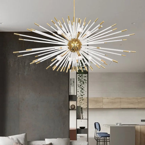 Luxury dandelion chandelier decorative lighting in stock - vue 5 sur 12