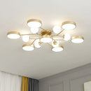 Creative LED chandelier for modern interior lighting