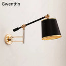 Flexible wall light with switch for decorative lighting