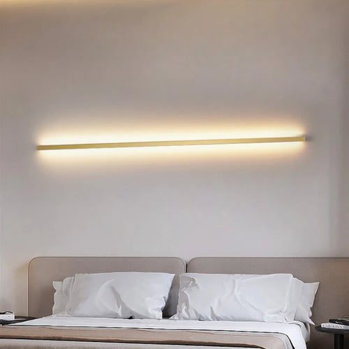 Modern LED wall light with dimmable switch - vue 4 sur 22