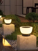 Modern solar garden lights for villa outdoor spaces