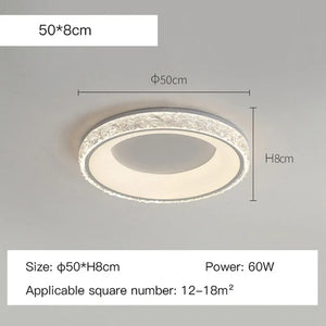 Modern LED chandelier with remote control for stylish interiors