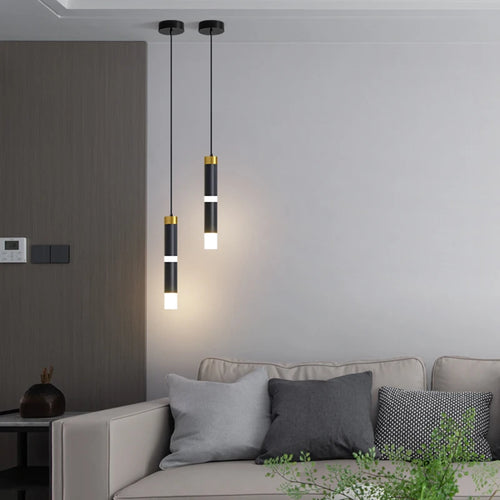 Modern high pendant lamps for diverse uses - vue 4 sur 23