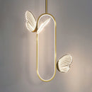 Nordic design butterfly LED wall light for interior decoration