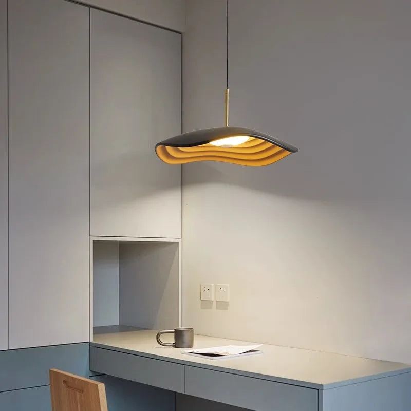 Lotus leaf pendant light for modern decor