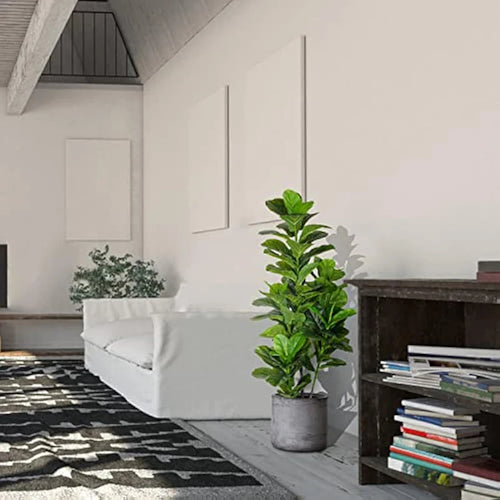 Artificial tropical ficus tree for home, garden and shop décor - vue 5 sur 12