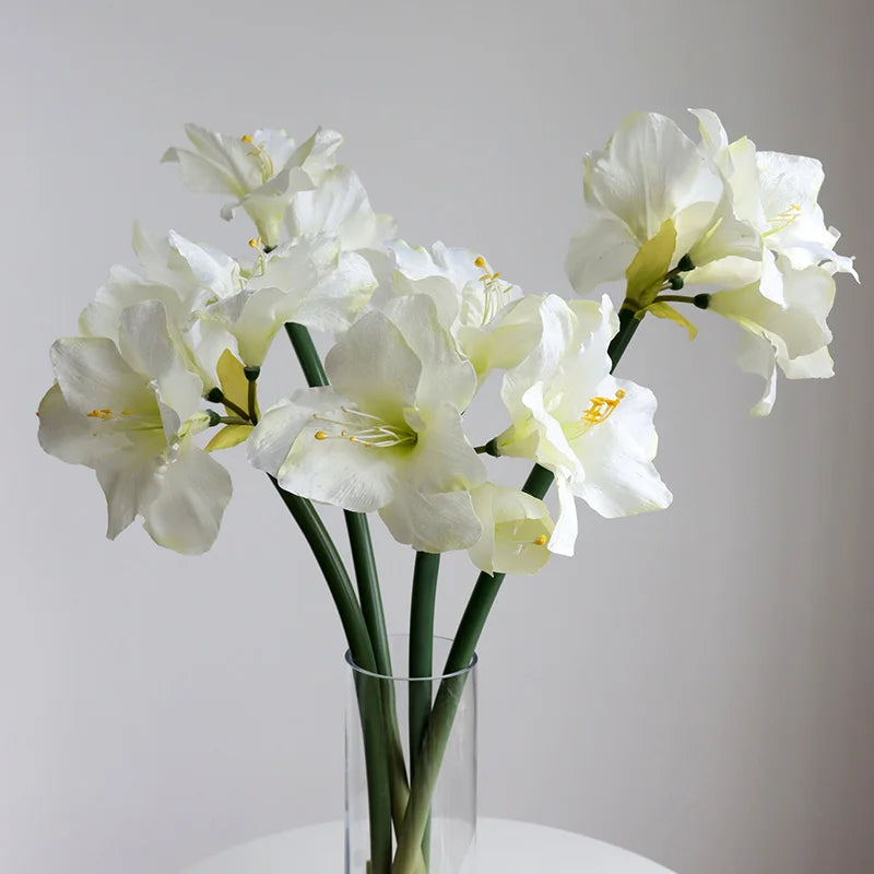 Artificial clivia miniata flower for wedding decoration and table centrepiece