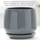 creative ceramic flower pot for indoor and outdoor decoration