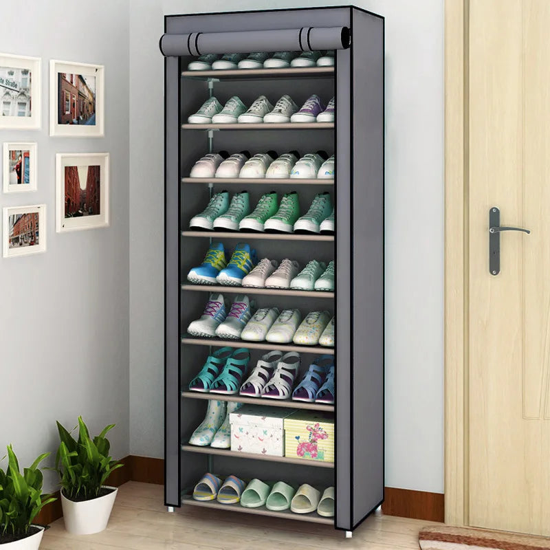 étagère de rangement pour organiser vos chaussures efficacement - vue 4 sur 9