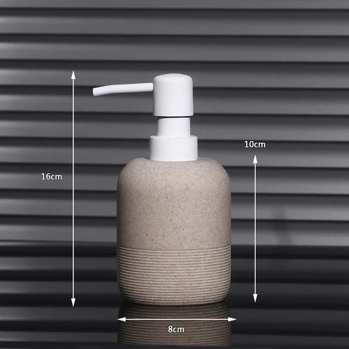 luxury bathroom stoneware emulsion bottle - vue 9 sur 11
