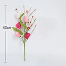 Artificial tulip floral decoration for Valentine's Day