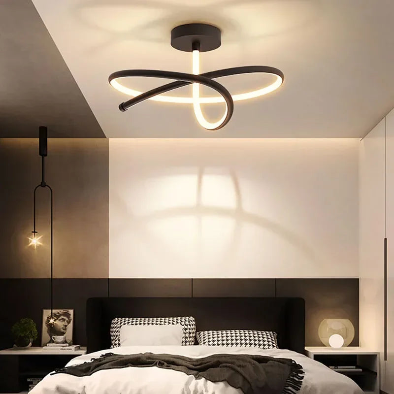 Modern led chandelier for elegant interior decoration
