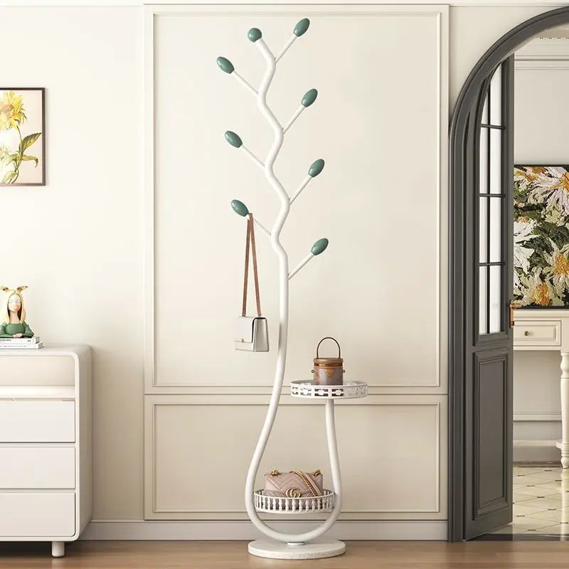 elegant floor coat rack for practical and stylish storage - vue 5 sur 9