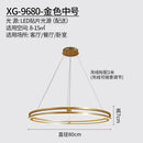 Versatile LED ring lamp for indoor lighting