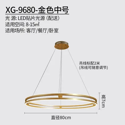 Versatile LED ring lamp for indoor lighting - vue 9 sur 11