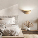 Modern wall light in pure natural yellow cave stone