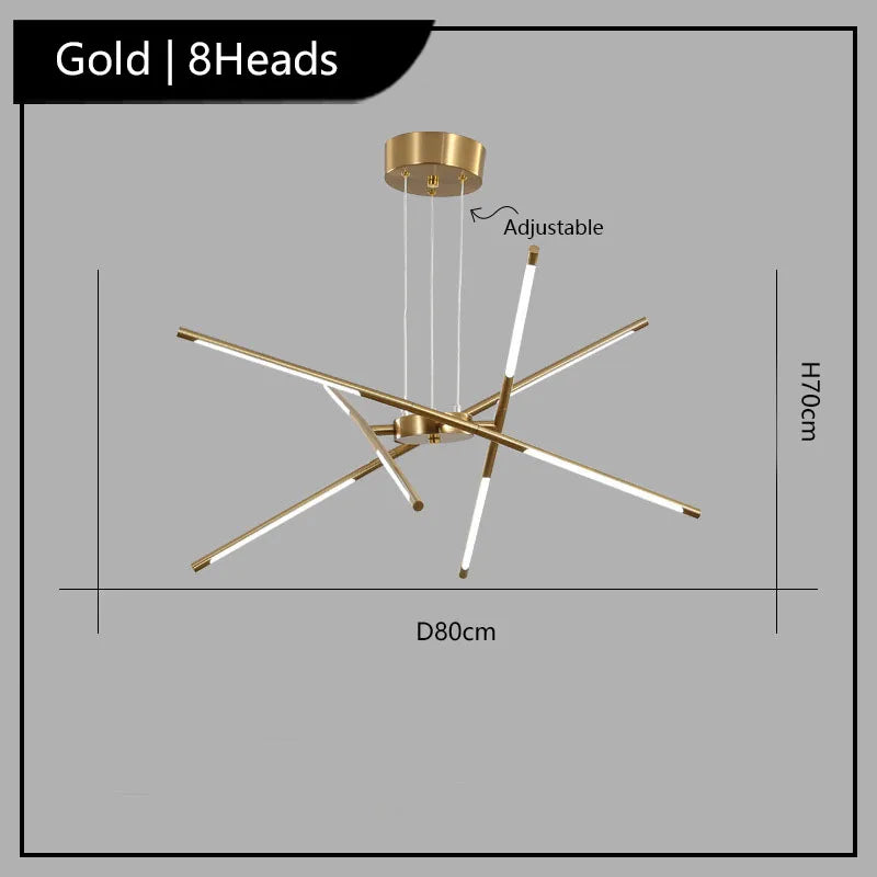 Winfordo creative design decorative LED pendant light - vue 12 sur 14