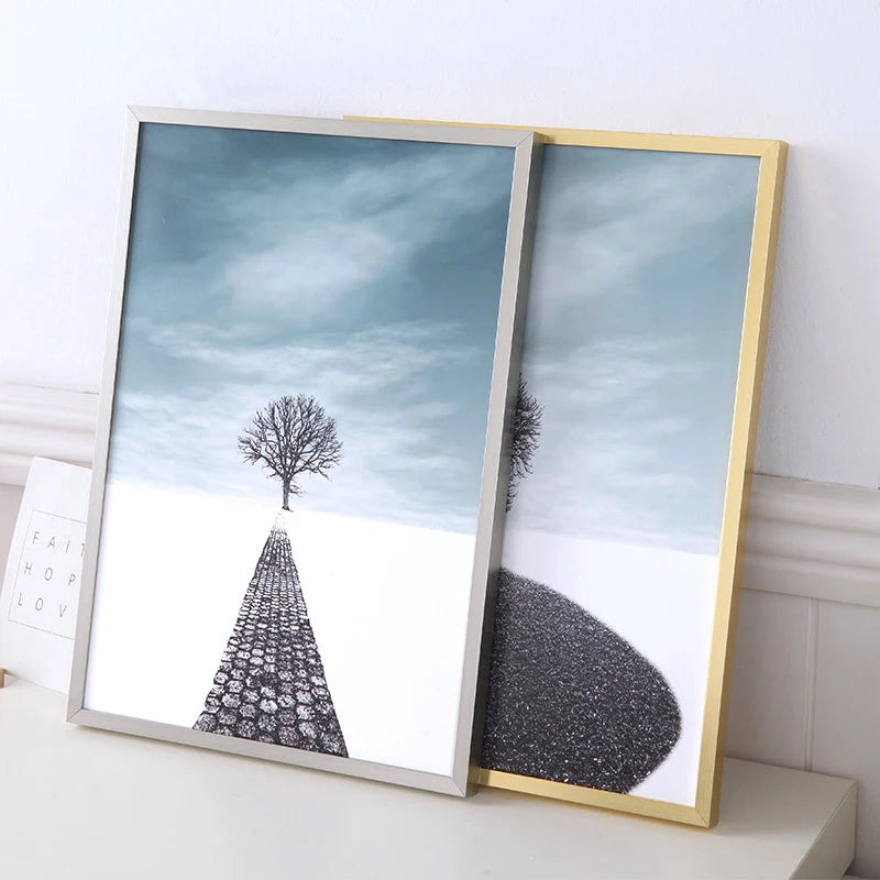 modern metal photo frames for home decor and gifts
