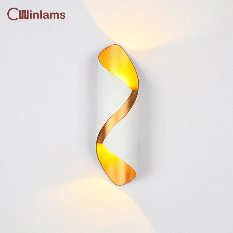 modern waterproof led wall light for outdoor and indoor use