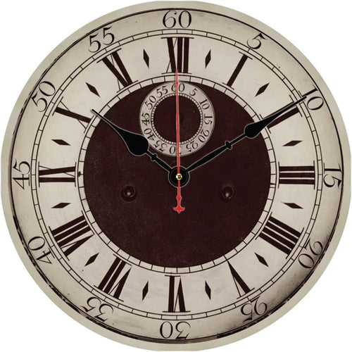retro silent wall clock for modern home decor - vue 3 sur 19