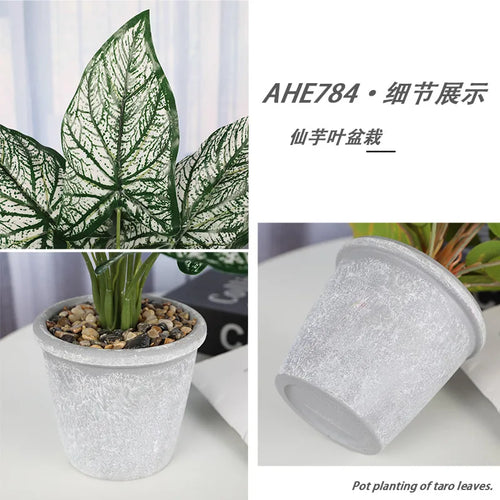 Artificial potted plant for indoor decoration and parties - vue 4 sur 6