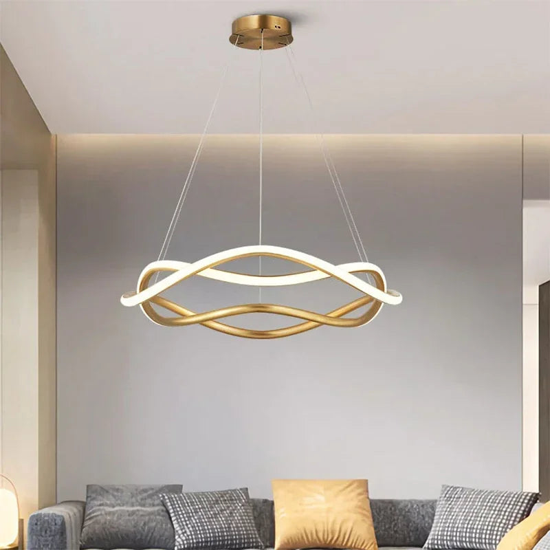 Modern LED pendant light ideal for interior decoration