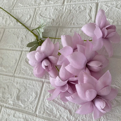 Decorative fabric artificial flowers for weddings and events - vue 15 sur 14