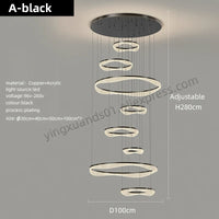 Modern nordic style LED pendant light for elegant interiors