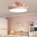 Unicorn ceiling light children's lamp resin decorative lighting