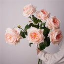 Artificial pink rose bouquet for decoration and events