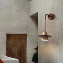 Small stone LED chandelier with retro medieval style