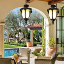 Outdoor hanging lamp for garden and balcony, waterproof