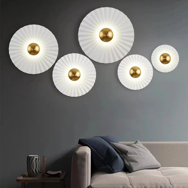 modern led wall light for interior atmosphere decoration