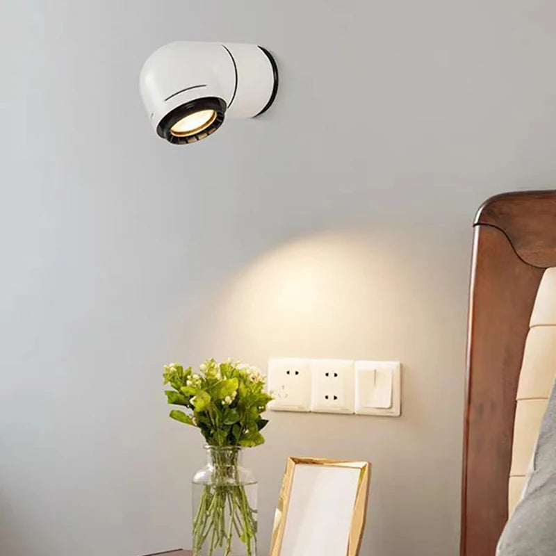 Creative LED wall light for modern interior design - vue 3 sur 8