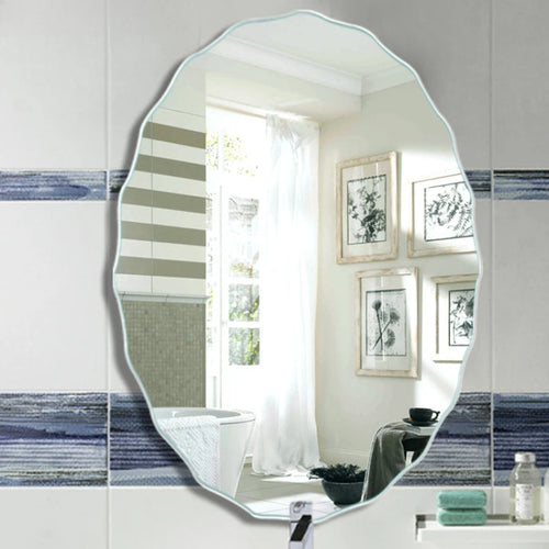 Decorative oval macramé mirrors for interior decoration - vue 4 sur 6