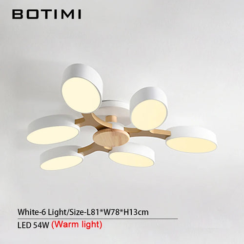 Grey tree-shaped LED ceiling light - vue 8 sur 32