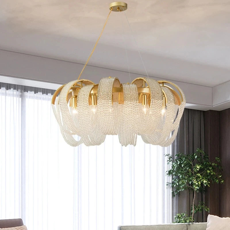 Original luxury crystal chandelier - vue 4 sur 10