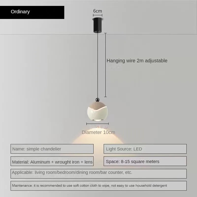 LED chandelier for decorating various indoor and outdoor spaces - vue 11 sur 11