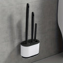 Silicone brush set for quick and easy cleaning
