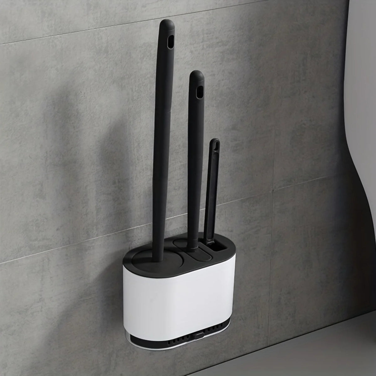 Silicone brush set for quick and easy cleaning - vue 1 sur 8