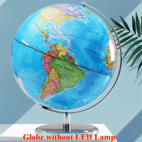 Complete globe with HD printing and LED lights